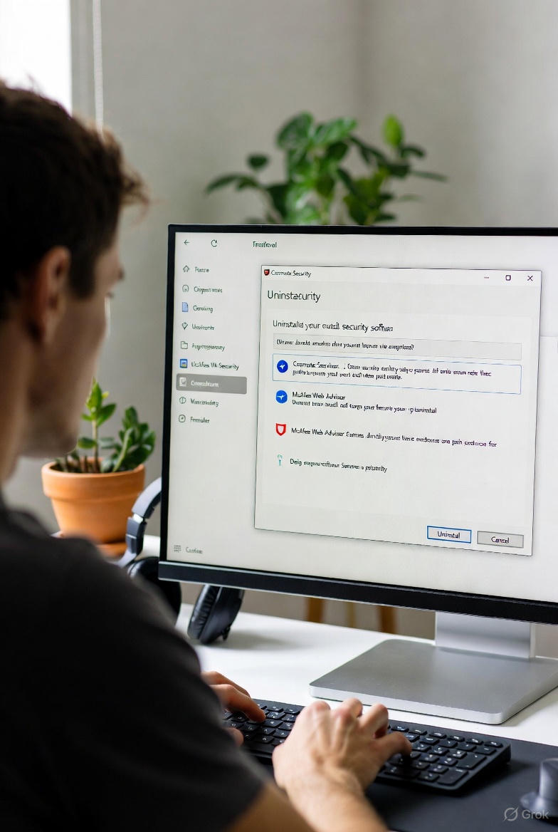 Είμαι θύμα αυτής της ενόχλησης: Το Cosmote Security και το McAfee Web Advisor είναι ξεπερασμένα και αναξιόπιστα – Καταργήστε τα άμεσα από τον υπολογιστή σας!